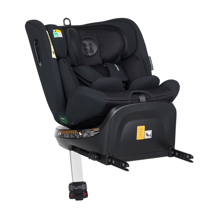 PETITE&MARS - Avtomobilski sedež TWISTGUARD PRO i-Velikost 40-150 cm (0-36 kg) črna
