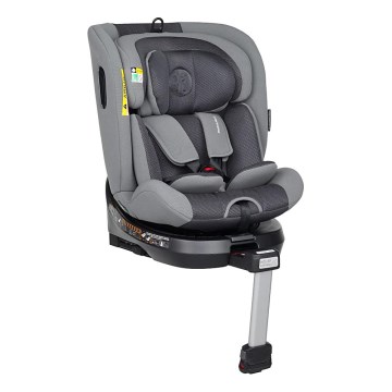 PETITE&MARS - Avtomobilski sedež TWISTGUARD PRO i-Velikost 40-150 cm (0-36 kg) siva