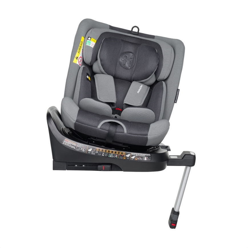 PETITE&MARS - Avtomobilski sedež TWISTGUARD PRO i-Velikost 40-150 cm (0-36 kg) siva