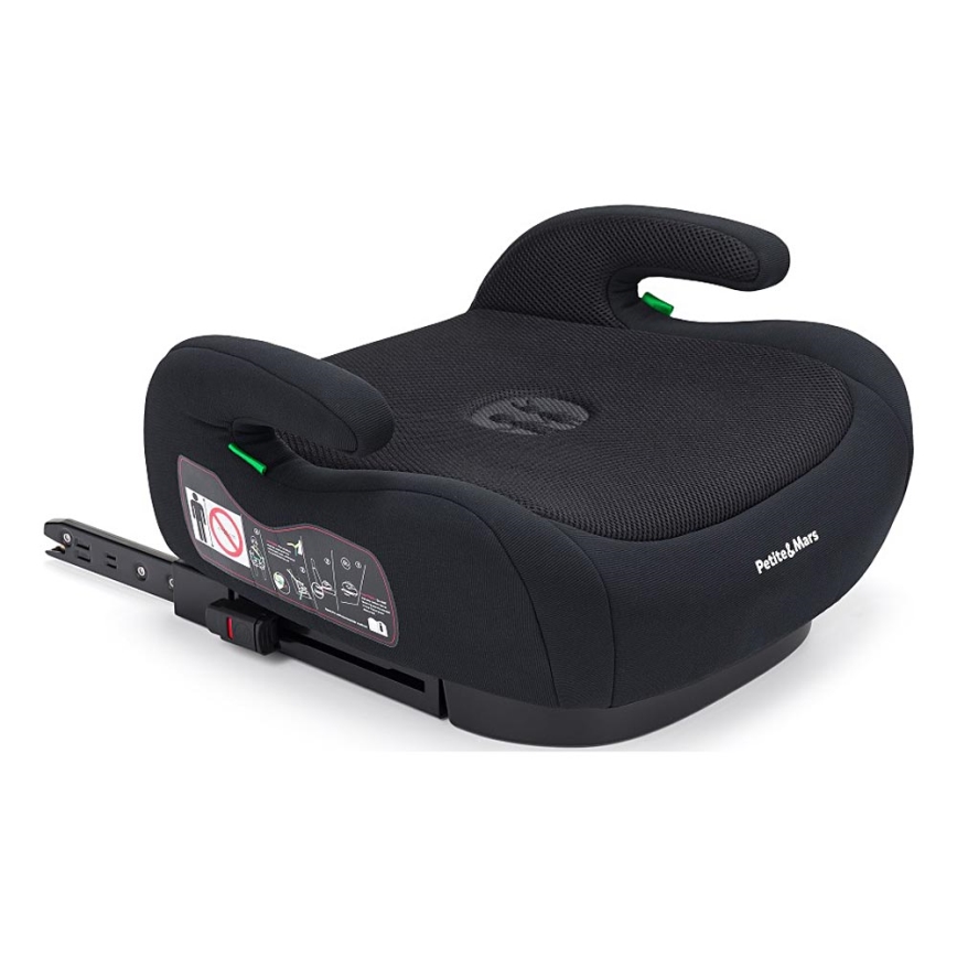 PETITE&MARS - Avtosedež OPTIMUS PRO i-Size 125-150 cm (22-36 kg) črna