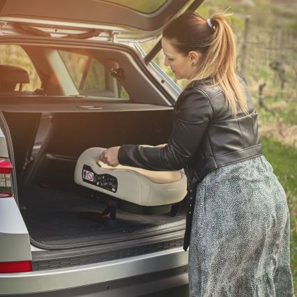 PETITE&MARS - Avtosedež OPTIMUS PRO i-Velikost 125-150 cm (22-36 kg) bež
