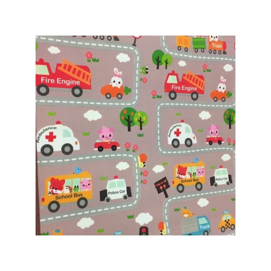 PETITE&MARS - Igralna podloga JOY CITY 150x180 cm