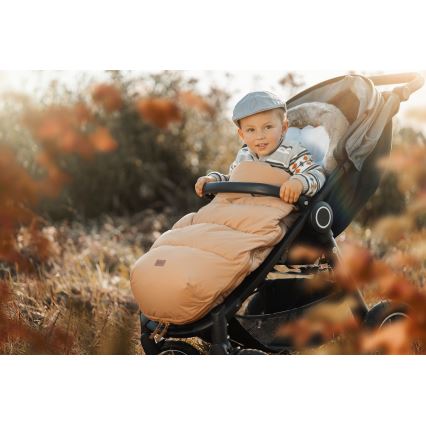 PETITE&MARS - Otroška spalna vreča 4v1 COMFY Elegant Caramel/Beige rjava