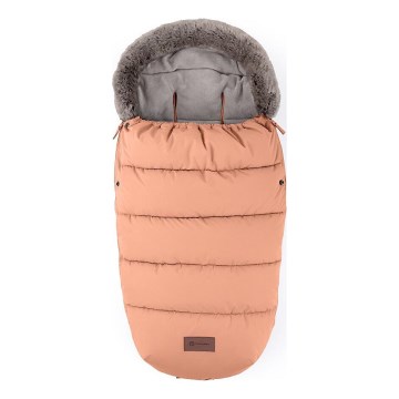 PETITE&MARS - Otroška spalna vreča 4v1 COMFY Pastel Peach oranžna