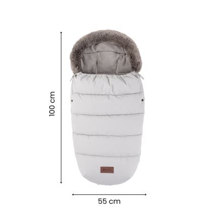 PETITE&MARS - Otroški fusak 4 v 1 COMFY Mocha Mousse