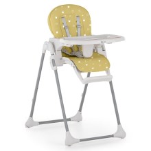 PETITE&MARS - Otroški jedilni stol GUSTO rumena
