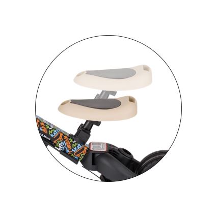 PETITE&MARS - Otroški tricikel 5 v 1 TURBO LIMITED City Beat