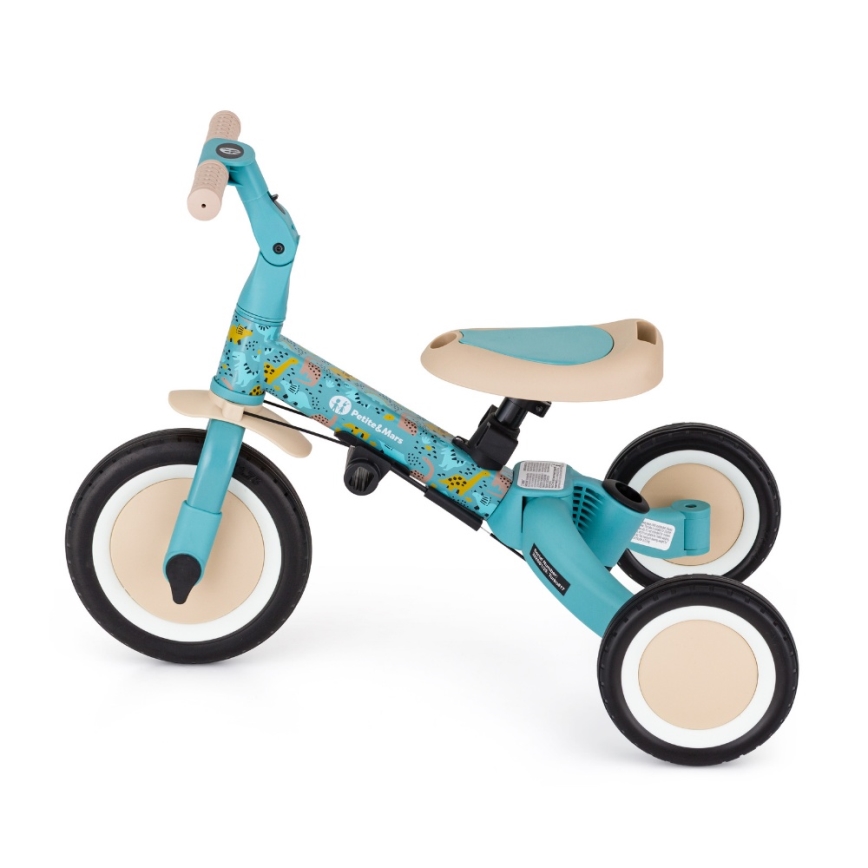 PETITE&MARS - Otroški tricikel 5 v 1 TURBO LIMITED Dino Park