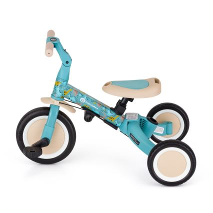 PETITE&MARS - Otroški tricikel 5 v 1 TURBO LIMITED Dino Park