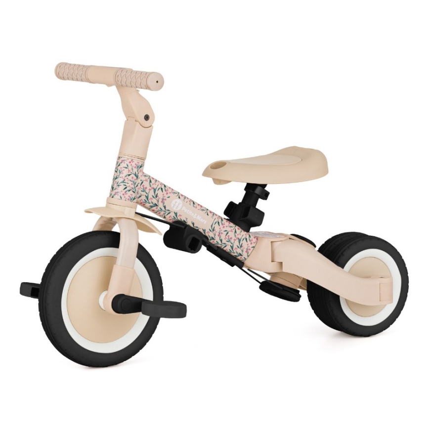PETITE&MARS - Otroški tricikel 5 v 1 TURBO LIMITED Pink Meadow