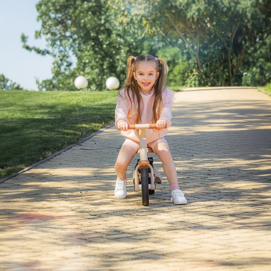 PETITE&MARS - Otroški tricikel 5 v 1 TURBO PLUS Desert Sand
