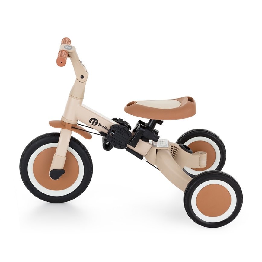 PETITE&MARS - Otroški tricikel 5 v 1 TURBO PLUS Desert Sand