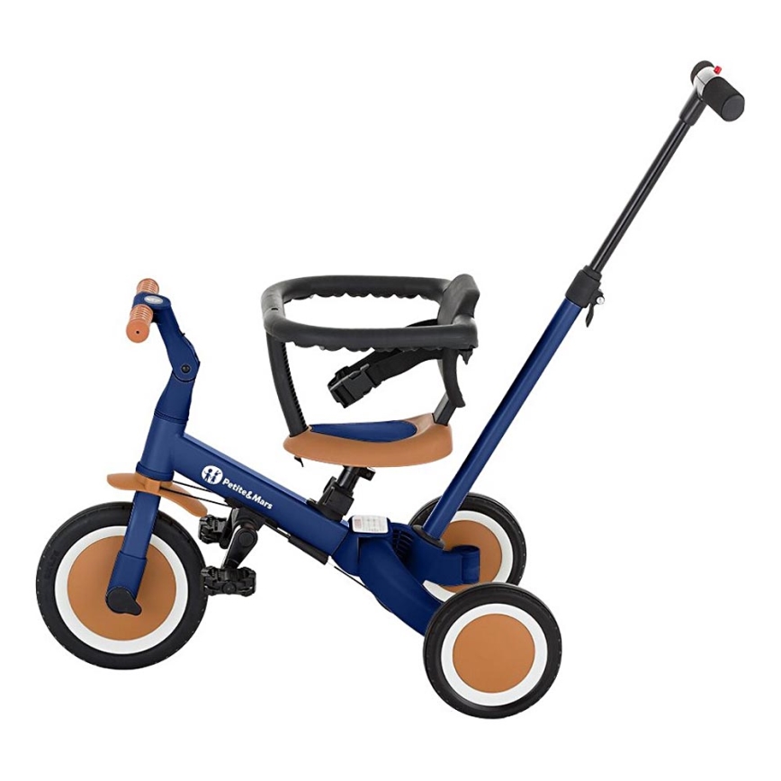 PETITE&MARS - Otroški tricikel 5v1 TURBO Enigmatic Blue