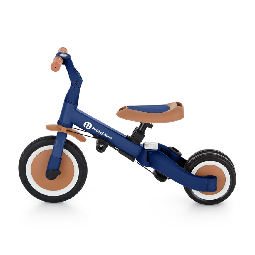PETITE&MARS - Otroški tricikel 5v1 TURBO Enigmatic Blue