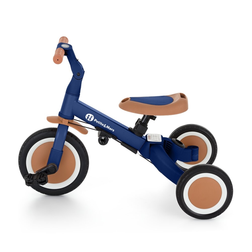 PETITE&MARS - Otroški tricikel 5v1 TURBO Enigmatic Blue