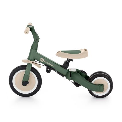 PETITE&MARS - Otroški tricikel 5v1 TURBO Misty Green