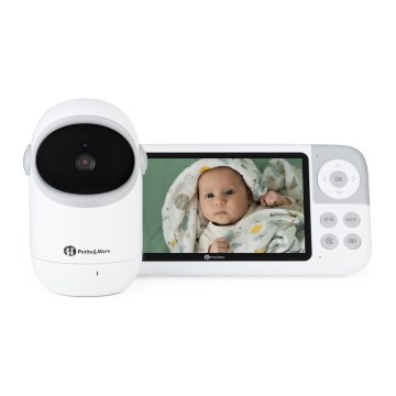 PETITE&MARS - Otroški video monitor EVE 5.0, 3,8 V, 3050 mAh