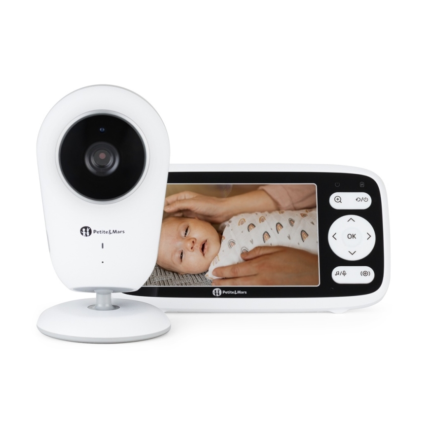 PETITE&MARS - Otroški video monitor NANO 4.0 3,7V 1760 mAh