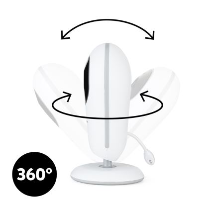 PETITE&MARS - Otroški video monitor NANO 4.0 3,7V 1760 mAh