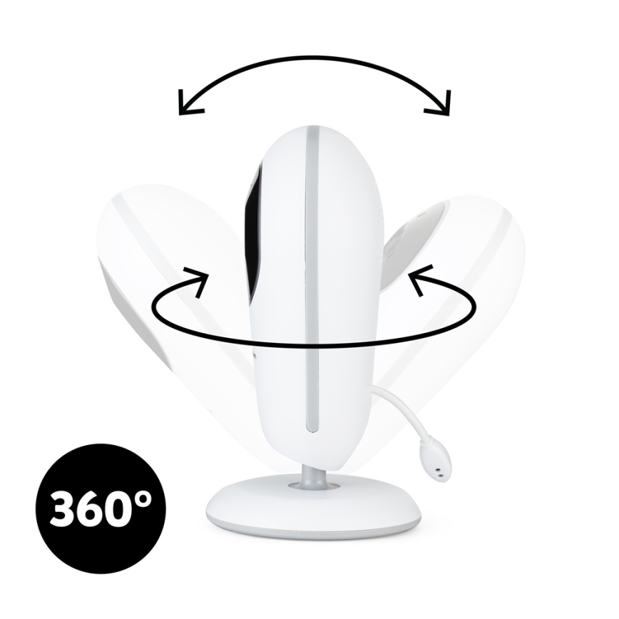 PETITE&MARS - Otroški video monitor NANO 4.0 3,7V 1760 mAh