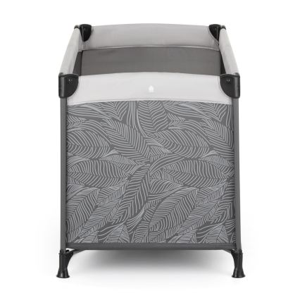 PETITE&MARS - Potovalna posteljica NYJA Urban Jungle Charcoal