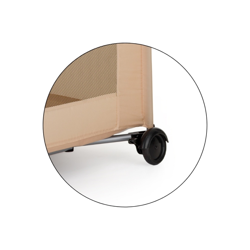 PETITE&MARS - Potovalna posteljica NYJA Urban Jungle Sand