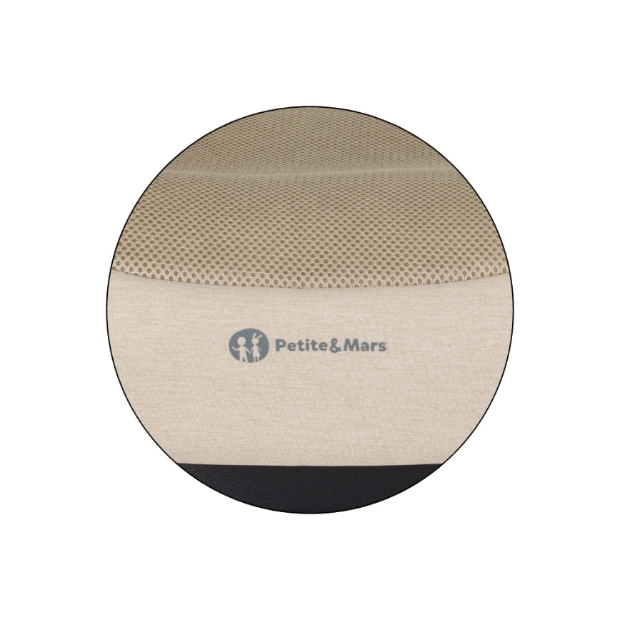 PETITE&MARS - Povišalo za avtosedež OPTIMUS PRO i-Size Air 125-150 cm (22-36 kg) bež