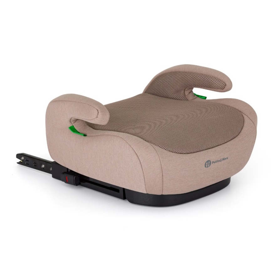 PETITE&MARS - Povišalo za avto OPTIMUS PRO i-Size Air 125-150 cm (22-36 kg) rjavo