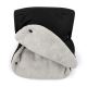 PETITE&MARS - SET Otroška spalna vreča 3v1 JIBOT + zimske rokavičke za voziček JASIE črna