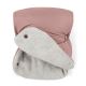 PETITE&MARS - SET Otroška spalna vreča 3v1 JIBOT + zimske rokavičke za voziček JASIE roza