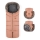 PETITE&MARS - SET Otroška spalna vreča 4v1 ARCTIC + rokavičke za voziček FURRY Pastel Peach