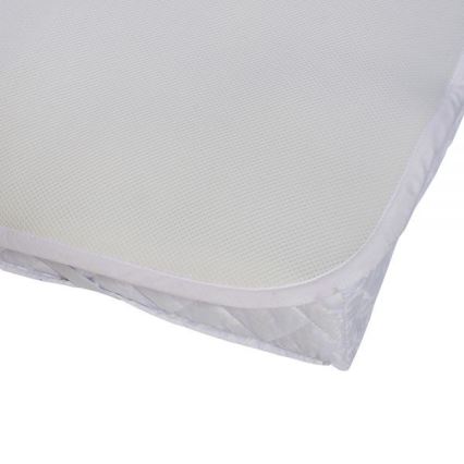 PETITE&MARS - Zaščita za ležišče AERODRY 120x60 cm breathable bela