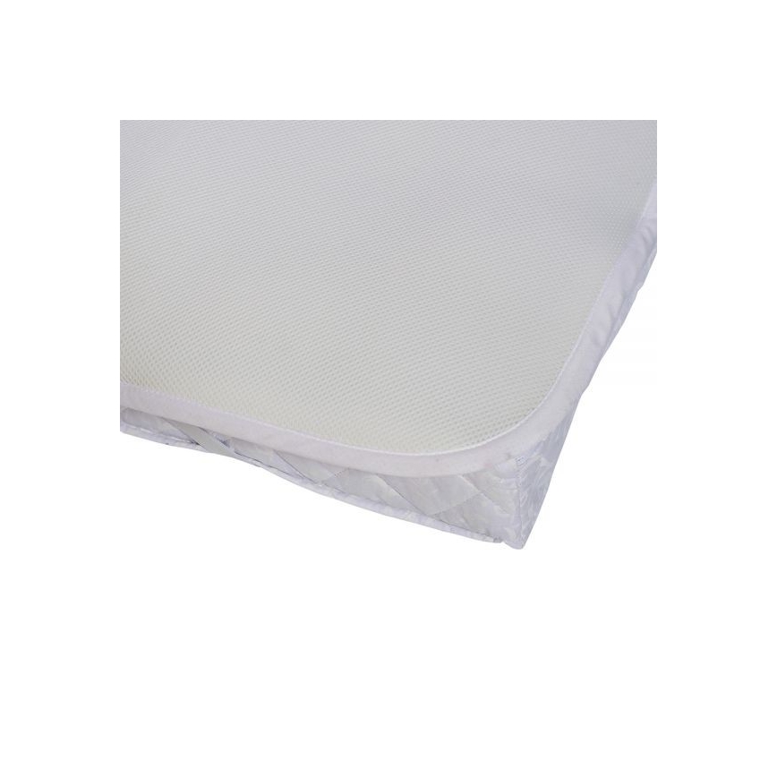 PETITE&MARS - Zaščita za ležišče AERODRY 120x60 cm breathable bela