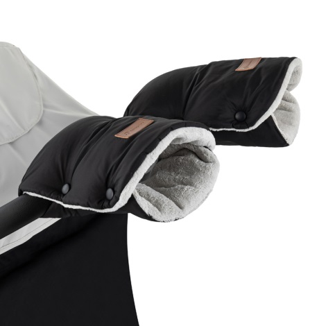 PETITE&MARS - Zimske rokavičke za voziček JASIE črna