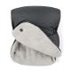 PETITE&MARS - Zimske rokavičke za voziček JASIE siva