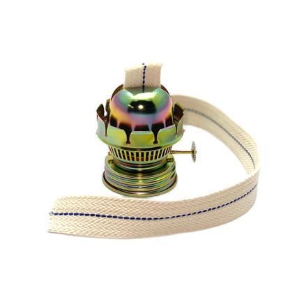 Petrolejska svetilka KLÁRA 34 cm, gozdno zelena