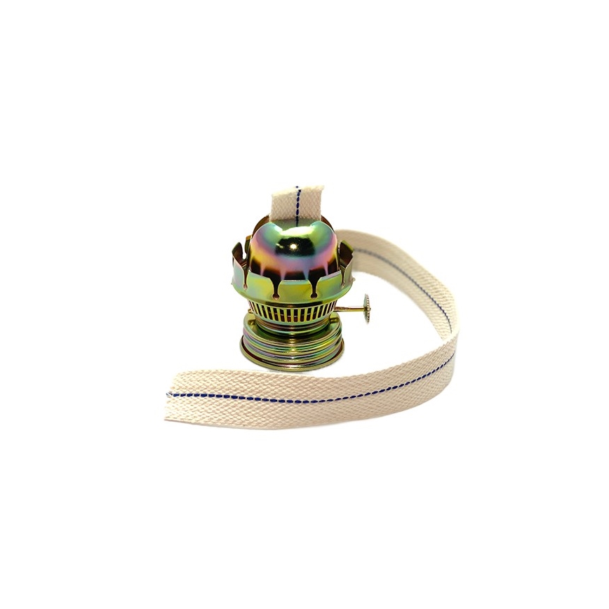 Petrolejska svetilka KLÁRA 34 cm, gozdno zelena