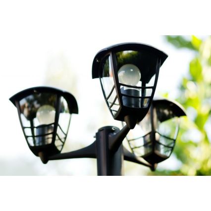 Philips 15385/30/16 - Zunanja svetilka MYGARDEN CREEK 3xE27/60W/230V IP44