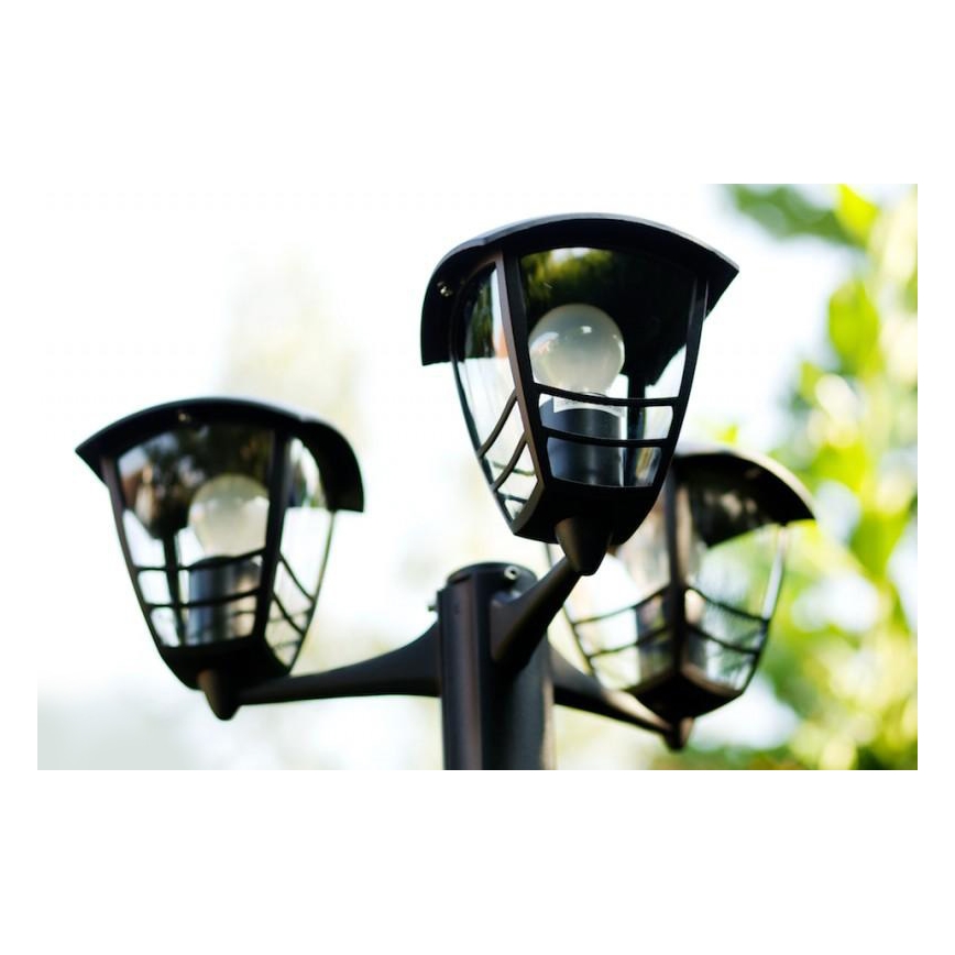 Philips 15385/30/16 - Zunanja svetilka MYGARDEN CREEK 3xE27/60W/230V IP44