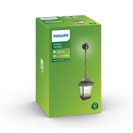 Philips 15406/86/PN - Zunanji lestenec HEDGE 1xE27/60W/230V IP44