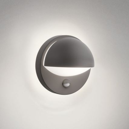 Philips - Zunanja stenska svetilka s senzorjem E27/12W