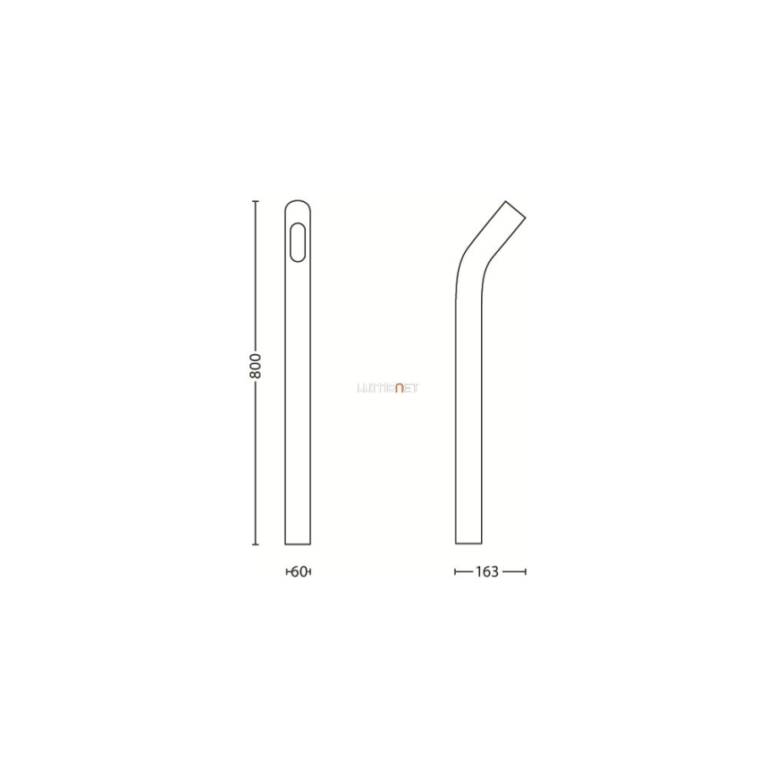 Philips 16254/87/16 - LED Zunanja svetilka MYGARDEN DUNETOP 1xLED/7,5W/230V