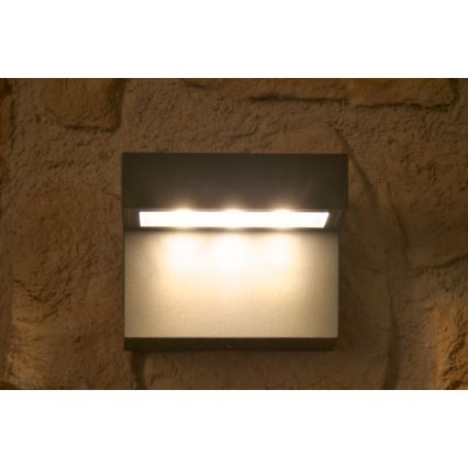 Philips 16320/93/16 - LED Zunanja stenska luč MYGARDEN RIVERSIDE 1xLED/7,5W