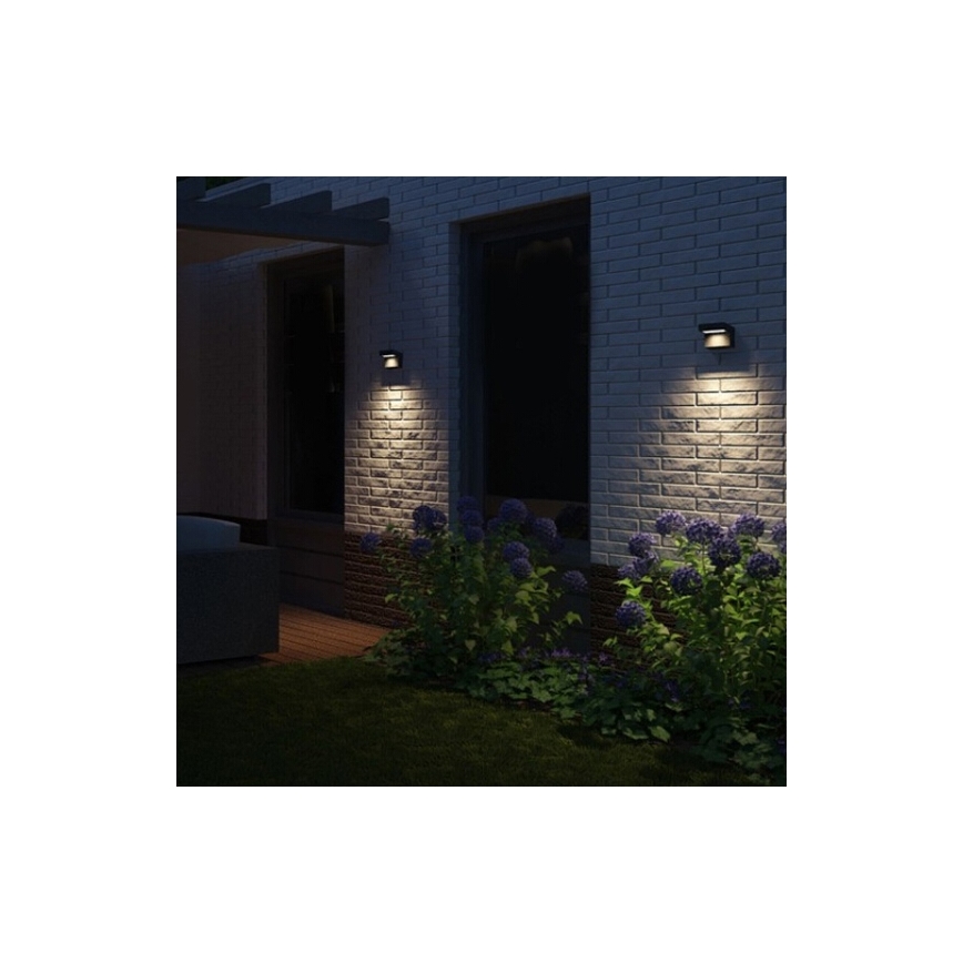 Philips 16320/93/16 - LED Zunanja stenska luč MYGARDEN RIVERSIDE 1xLED/7,5W