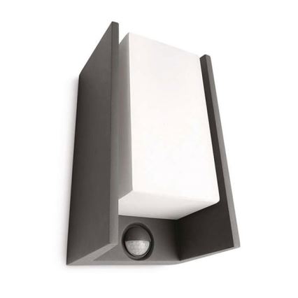 Philips - Zunanja stenska svetilka s senzorjem 1xE27/15W/230V IP44