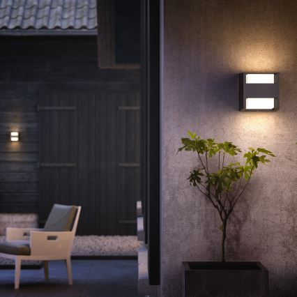Philips - LED Zunanja stenska svetilka LED/4,5W/230V 2700K IP44
