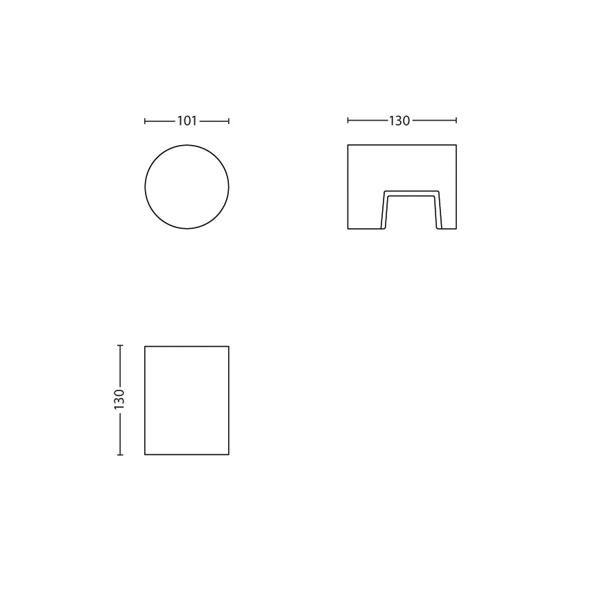 Philips 16468/47/16 - LED zunanja svetilka MYGARDEN SQUIRREL 1xLED/6W/230V IP44