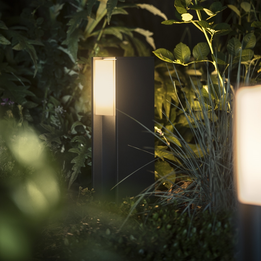 Philips 16473/93/P0 - LED Zatemnitvena zunanja svetilka HUE TURACO 1xE27/9,5W/230V