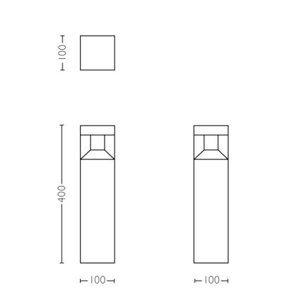 Philips - LED Zunanja svetilka LED/8W/230V IP44