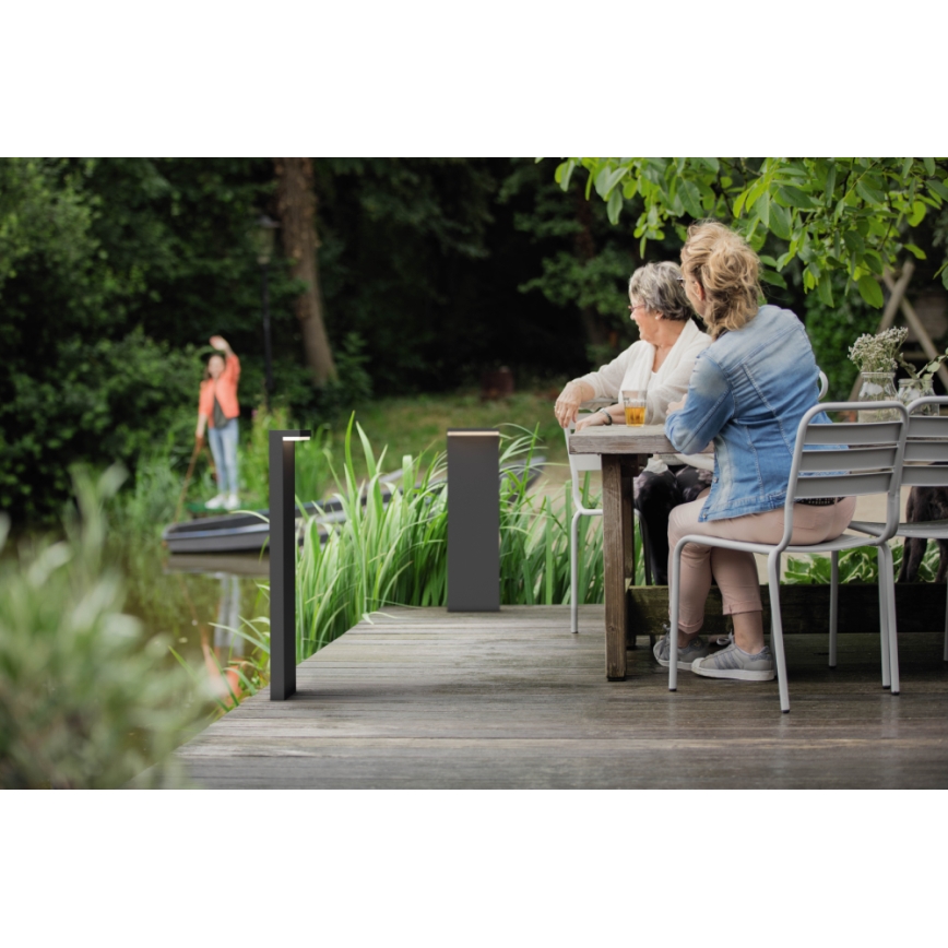 Philips 16486/93/P0 - LED Zunanja stebrna svetilka MYGARDEN BUSTAN 2xLED/4,5W